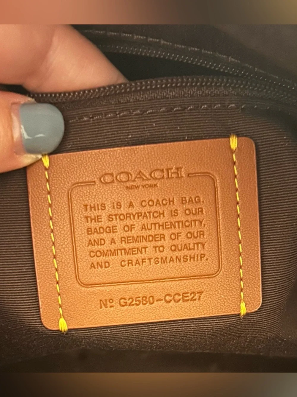 Coach Rowan Large Satchel Bag With Floral Print - Picture 4 of 7